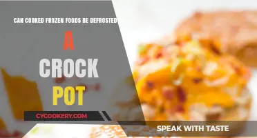 Defrosting Cooked Frozen Foods: Can Crock Pots Help?