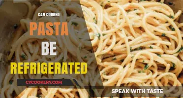Refrigerating Cooked Pasta: Best Practices for Storage and Safety