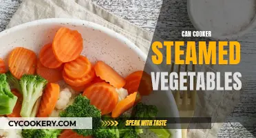 Steaming Veggies in a Can Cooker: Quick, Easy, Healthy!