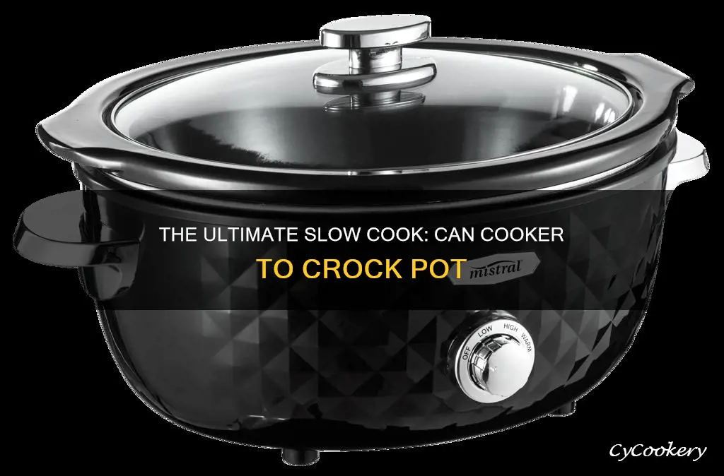can cooker to crock pot