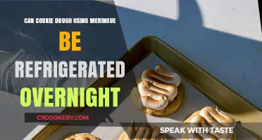 Refrigerating Meringue-Based Cookie Dough Overnight: Tips and Best Practices