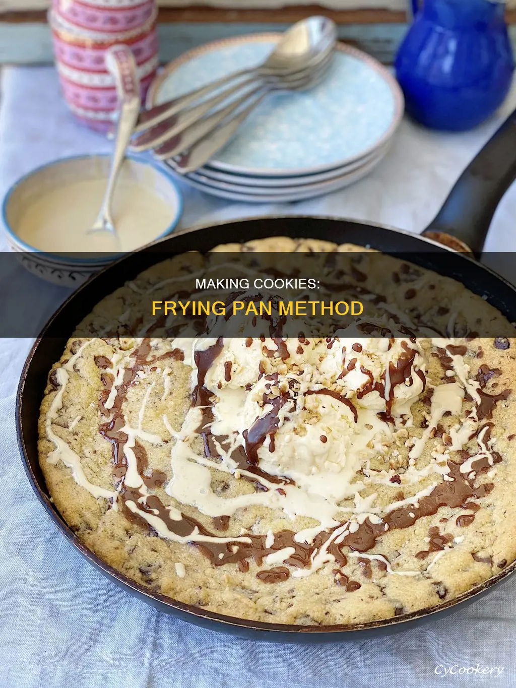 can cookies be made in a frying pan