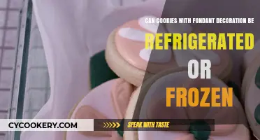 Refrigerating or Freezing Fondant-Decorated Cookies: Best Practices Explained