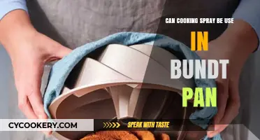 Cooking Spray: Friend or Foe to Bundt Pans?