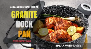 Cooking Spray on Granite Rock Pan: Safe or Not?