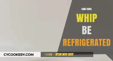 Can Cool Whip Be Refrigerated? Storage Tips and Best Practices