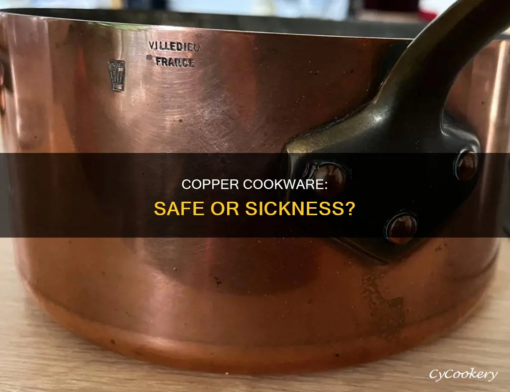 can copper pans make you sick