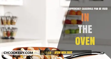 Copper Chef Casserole Pan: Oven-Safe?