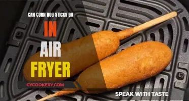 Air-Frying Corn Dogs: Safe to Use Fryer with Sticks?