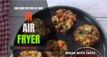 Air-Frying Corn Fritters: A Healthy Frying Alternative?