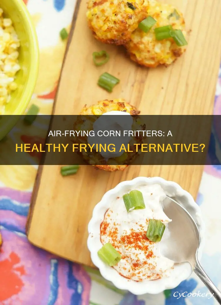 can corn fritters be fried in air fryer