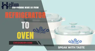 Corning Ware: Safe Transition from Fridge to Oven Explained