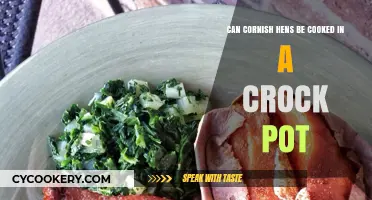 Slow-Cooked Cornish Hens: A Crock Pot Delight