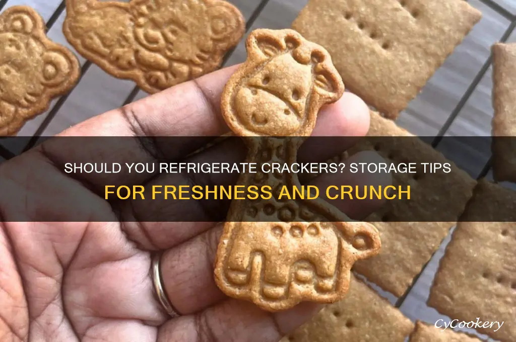 can crackers be refrigerated