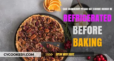 Refrigerating Cranberry Pecan Oat Cookie Dough: Tips Before Baking