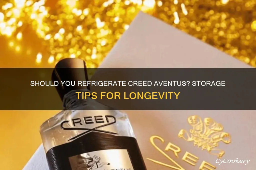 can creed aventus be stored in a refrigerator