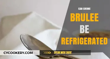 Refrigerating Crème Brûlée: Best Practices for Storage and Freshness