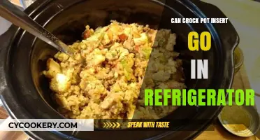 Can Crock Pot Inserts Be Refrigerated? A Quick Guide