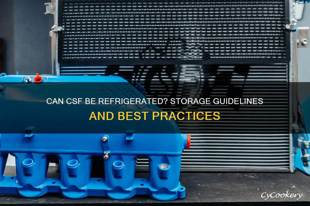 can csf be refrigerated