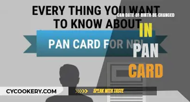 How to Change Your Date of Birth on a PAN Card?