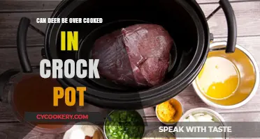 Deer Meat in a Crock Pot: Overcooking Risks