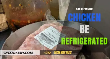 Refrigerating Defrosted Chicken: Safe Practices and Storage Tips