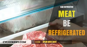Refrigerating Defrosted Meat: Safety Tips and Best Practices