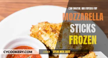 Air Fryer Mozzarella Sticks: Frozen to Fried Perfection?