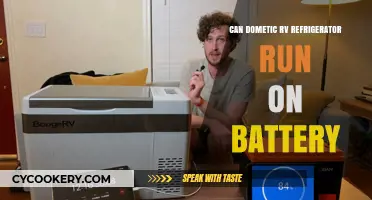 Can Your Dometic RV Fridge Run on Battery Power?