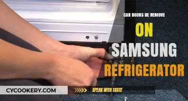 Can Samsung Refrigerator Doors Be Removed? A Quick Guide