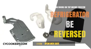 Reversing Top Mount Freezer Refrigerator Doors: Is It Possible?