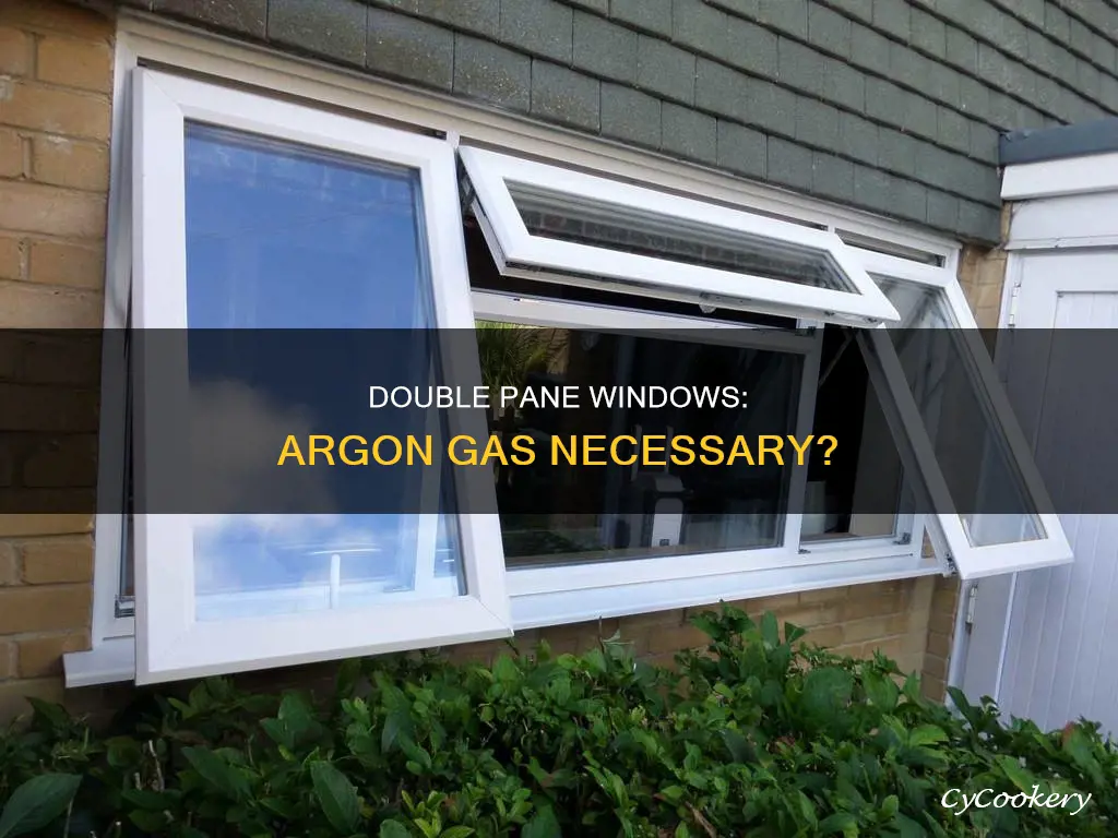 can double pane windows be ok if no argon gas