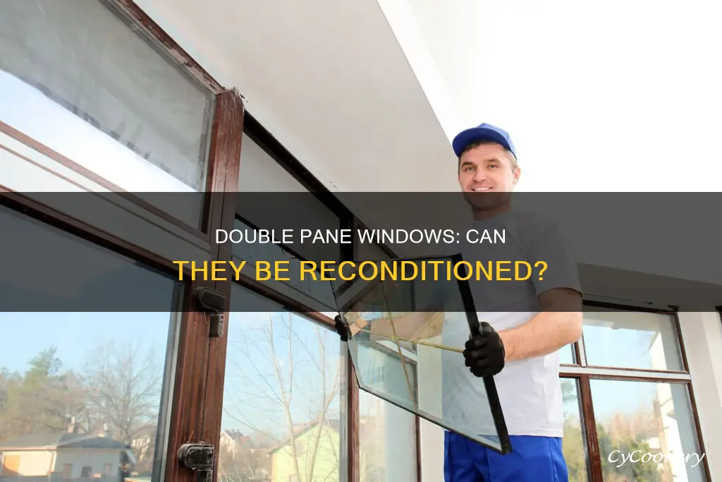 can double pane windows be reconditioned