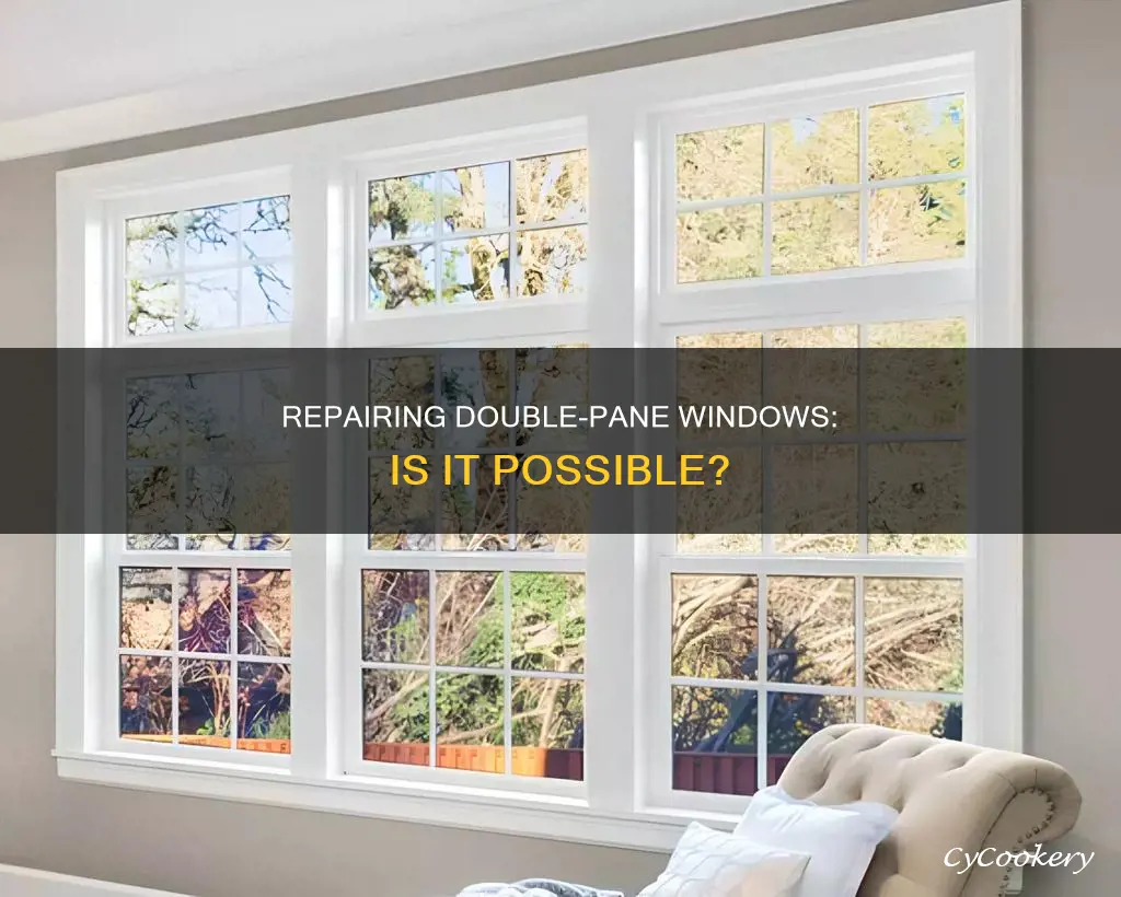 can double pane windows be repaired