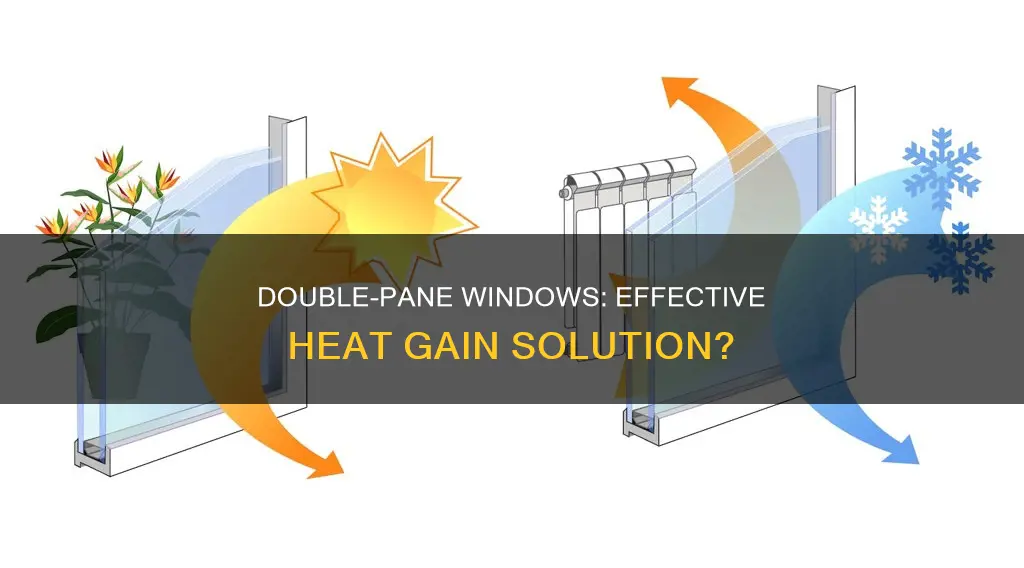 can doulbe pane windows rpvent heat gain