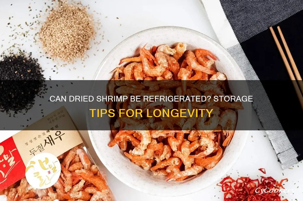 can dried shrimp refrigerate