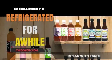 Can Unrefrigerated Kombucha Be Safely Consumed After Some Time?