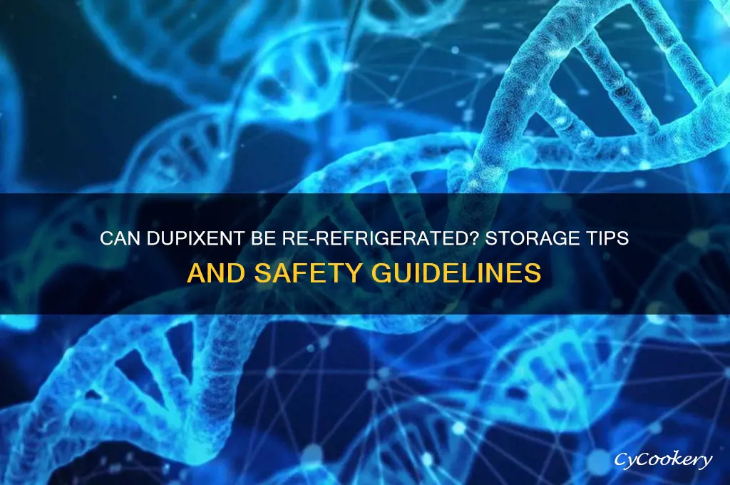 can dupixent be re-refrigerated