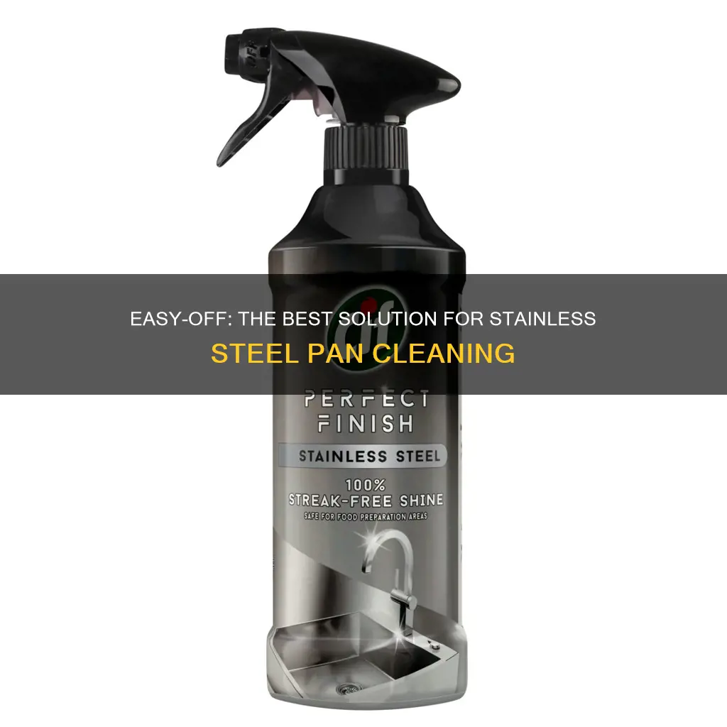 can easy off clean stainless steal pans