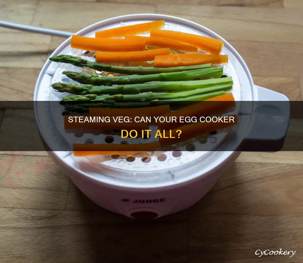 can egg cooker be used to steam veg