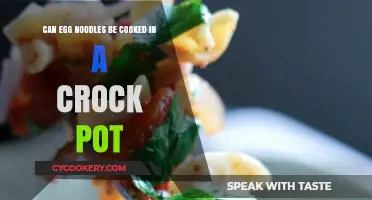 Crock Pot Egg Noodles: Can You Do It?