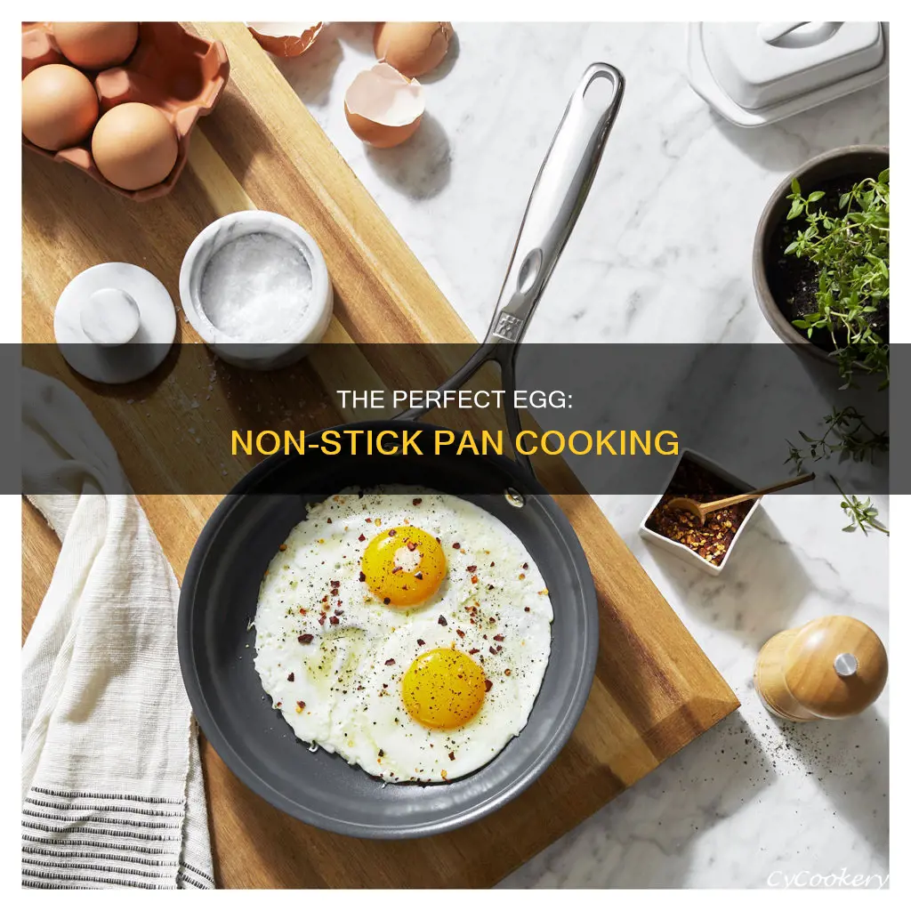can eggs be cooked in non stick pans