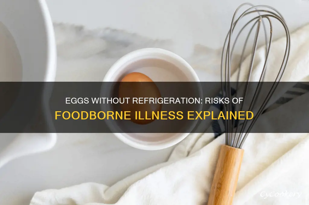 can eggs make you sick if not refrigerated