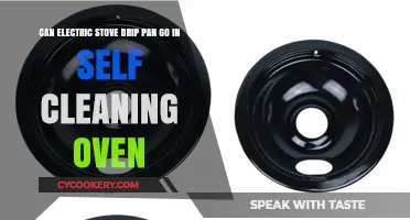 Stove Drip Pan: Self-Cleaning Oven Safe?