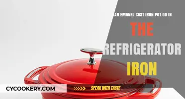 Can Enamel Cast Iron Pots Be Refrigerated? A Quick Guide