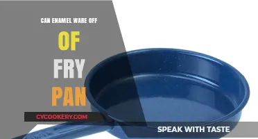 How Enamel Wears Off Your Frying Pan