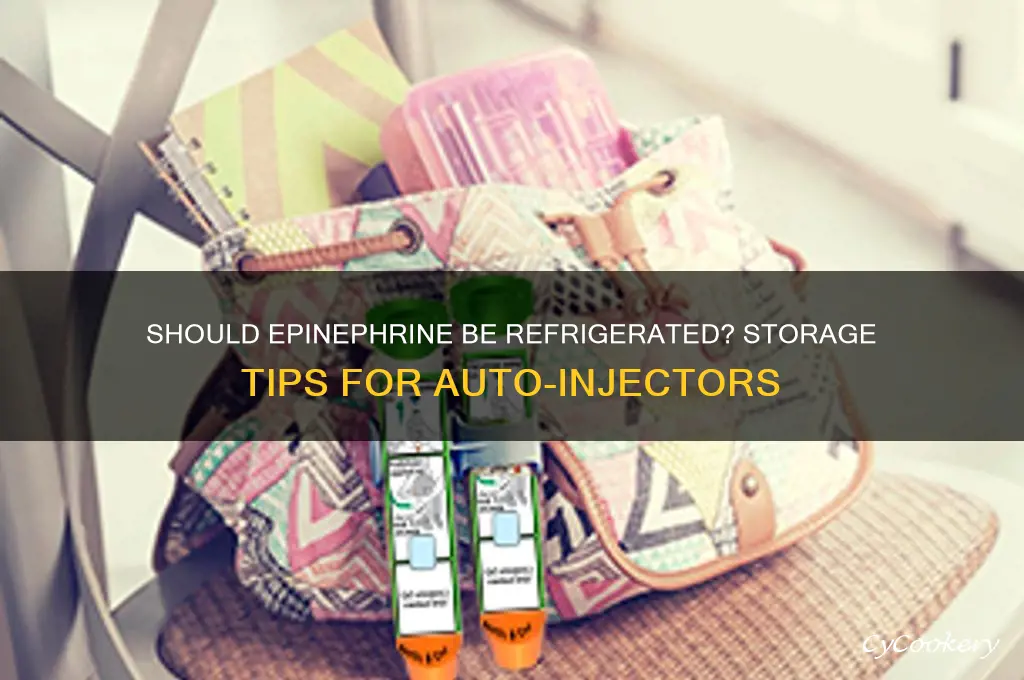can epinephrine be refrigerated