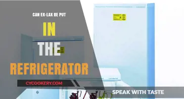 Can Ex-Lax Be Refrigerated? Storage Tips and Safety Guide