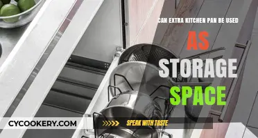 Extra Kitchen Pan: Creative Storage Solutions