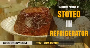 Storing Figgy Pudding: Refrigerator Tips for Freshness and Flavor